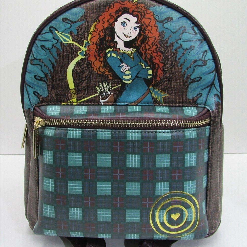 Danielle Nicole Merida Tartan Mini Backpack Ban NWT